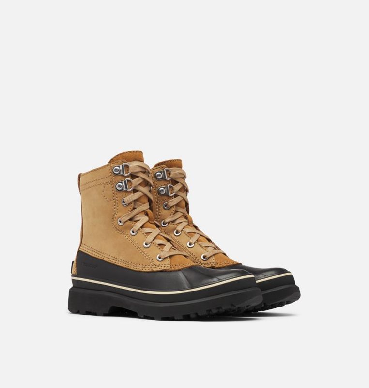 Sorel Caribou™ Storm Boot - Mens Sneakers Brown/Black - 923758OXI